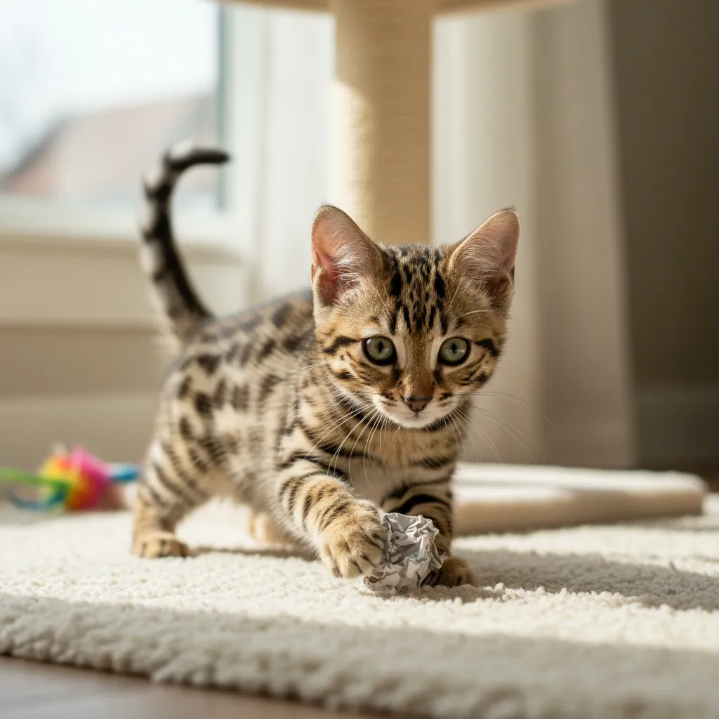 Котенок оцикета