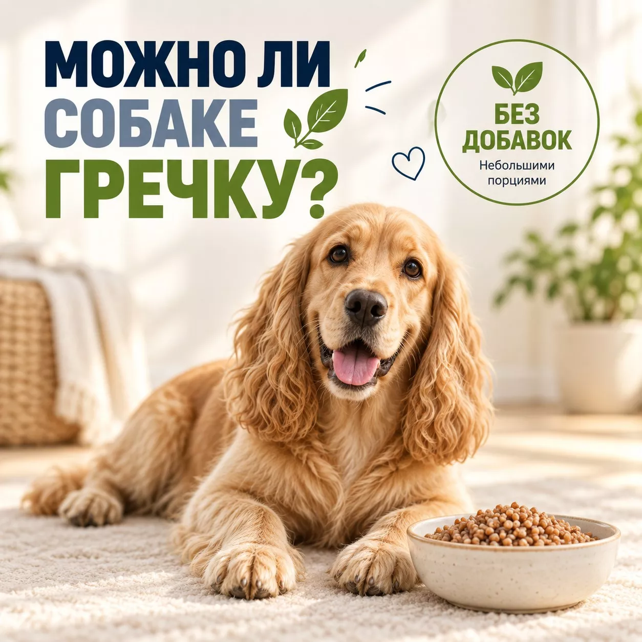 Можно ли собаке гречку