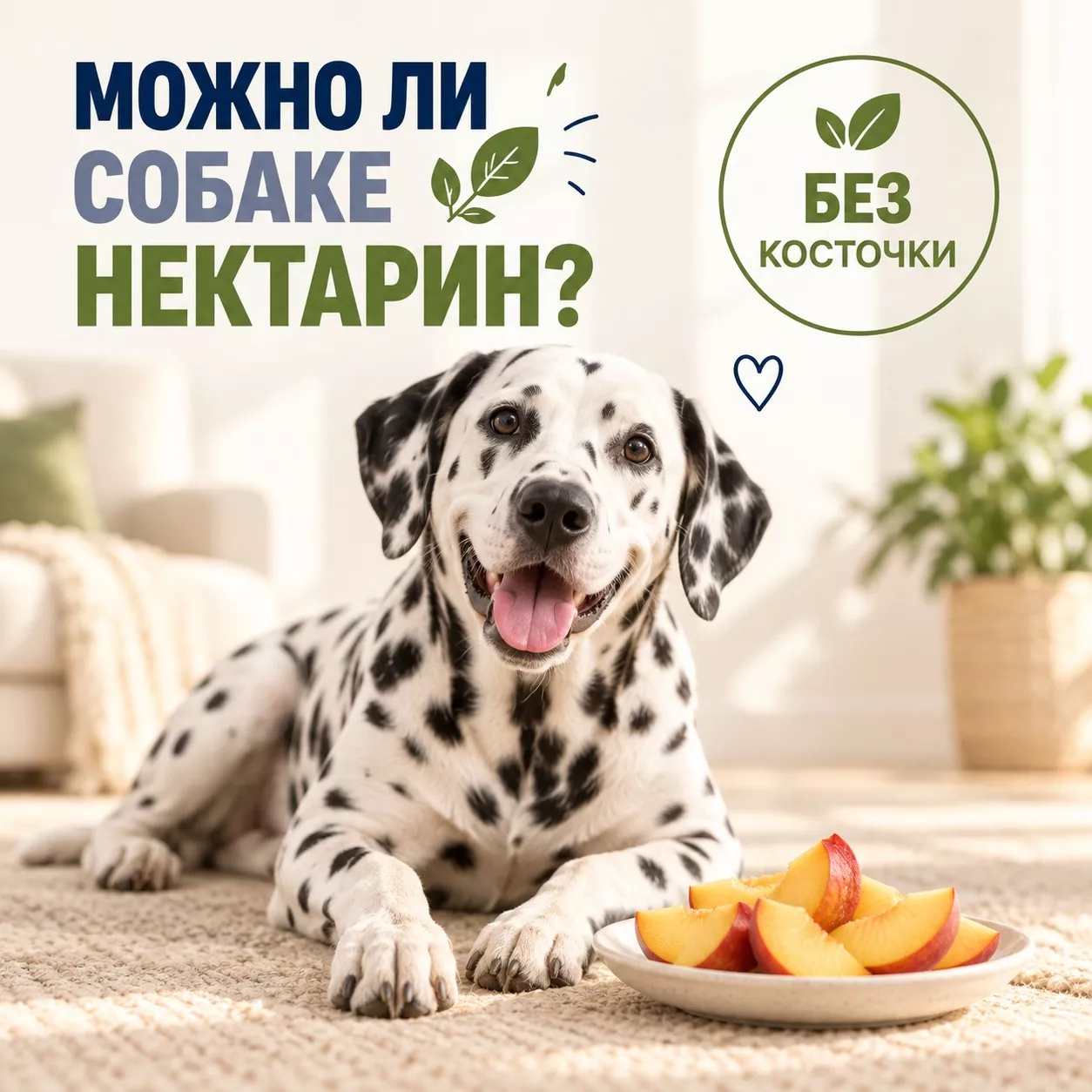 Можно ли собакам нектарин