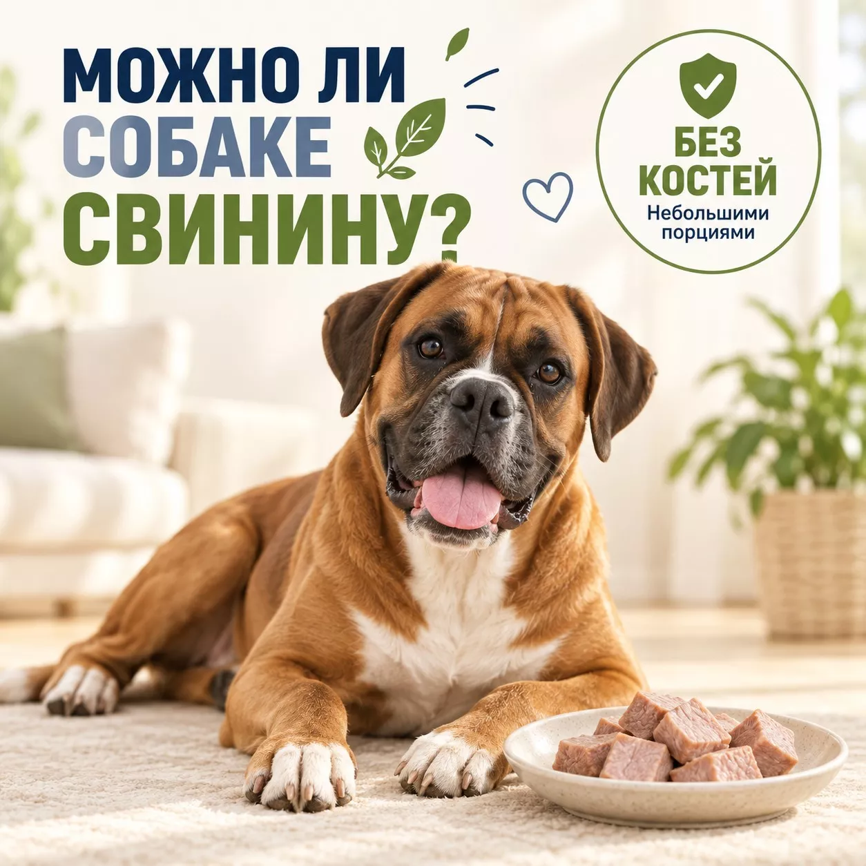 Можно ли собакам свинину