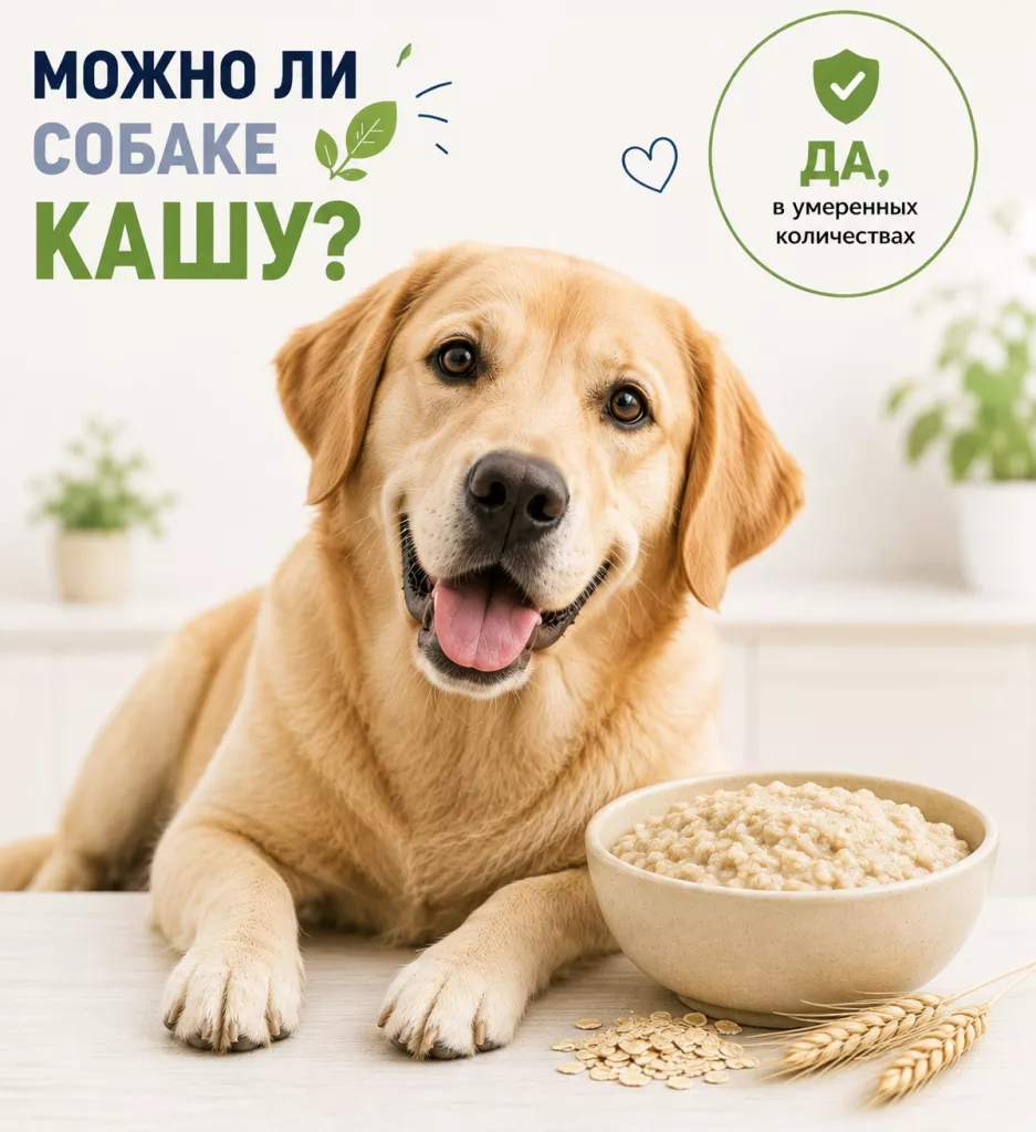 Можно ли собаке кашу
