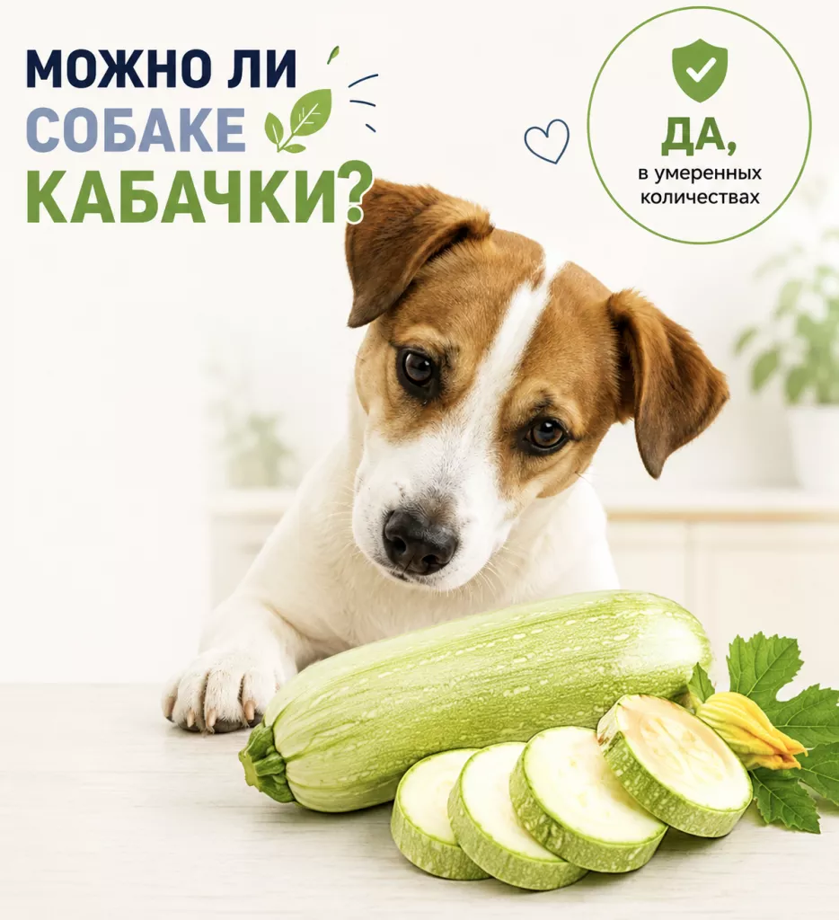Можно ли собакам кабачки
