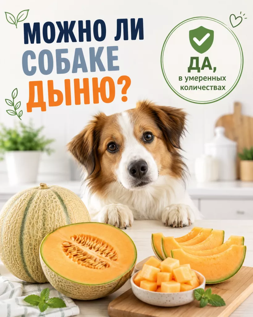 Можно ли собаке дыню