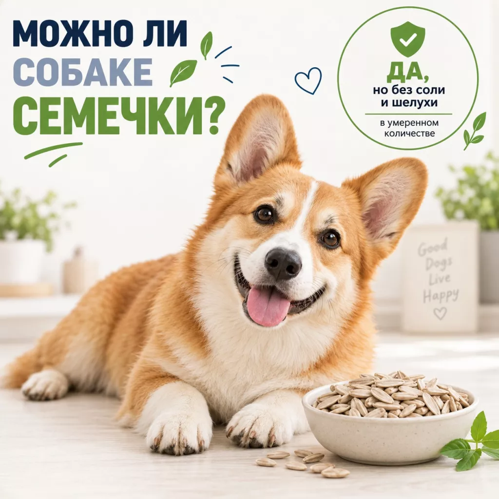 можно ли собакам семечки