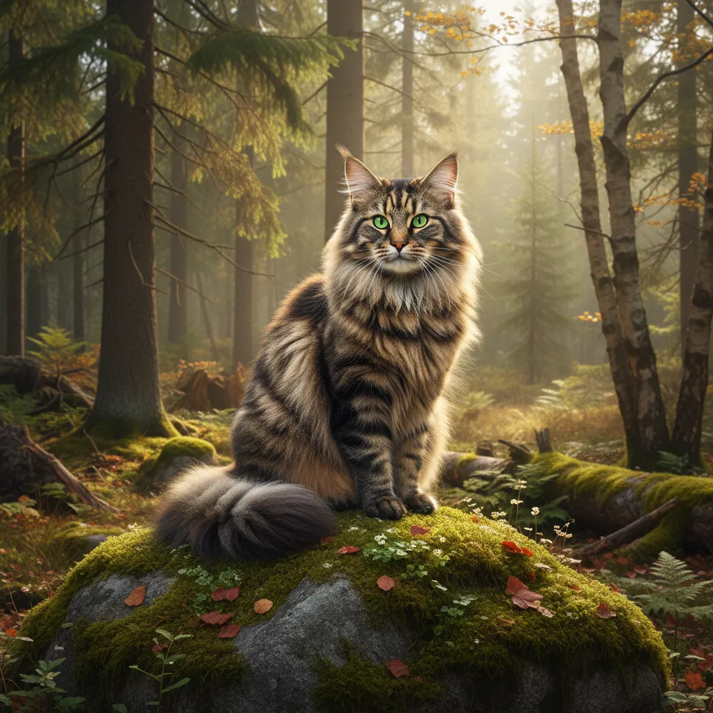Норвежская лесная кошка